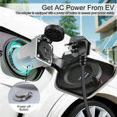 GUWIEYG V2L Discharger AU Plug For Type2 Car Discharger EV Cable Adapter Support MG BYD SAMRT ZEEKR Vehicle to Load Type 2